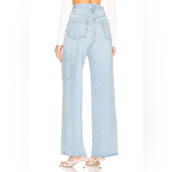 Frame High Rise Baggy Pocket Jean Genoa 25 - Picture 4 of 13